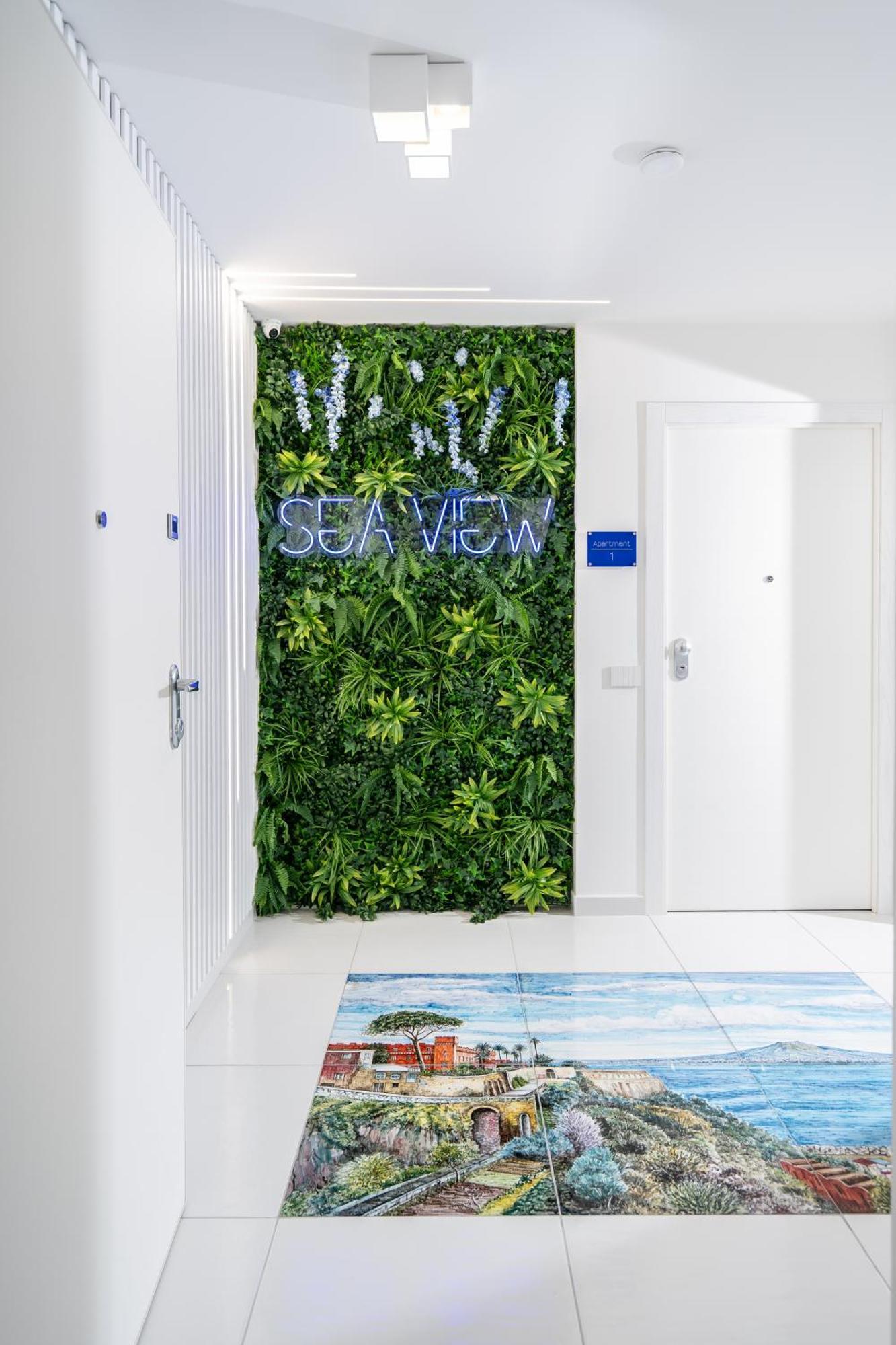 Sea View Deluxe Apartments Vico Equense Exteriör bild