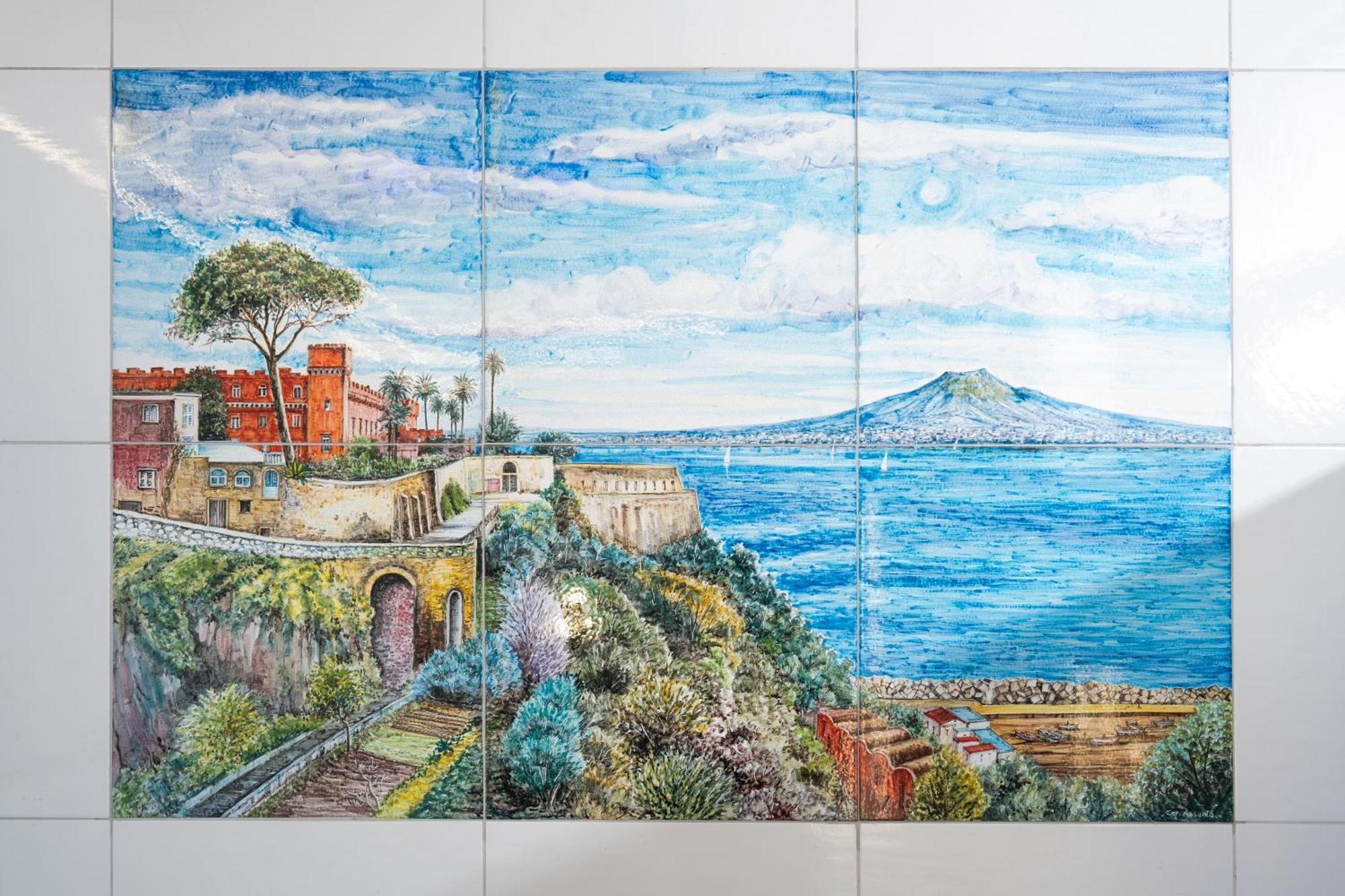 Sea View Deluxe Apartments Vico Equense Exteriör bild