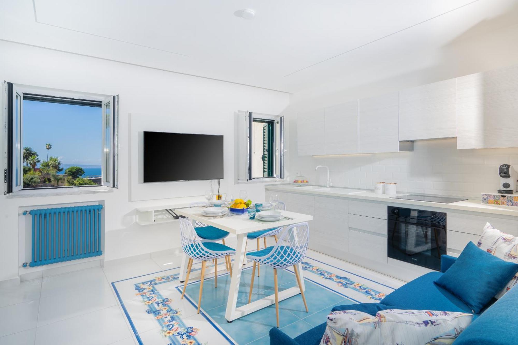 Sea View Deluxe Apartments Vico Equense Exteriör bild